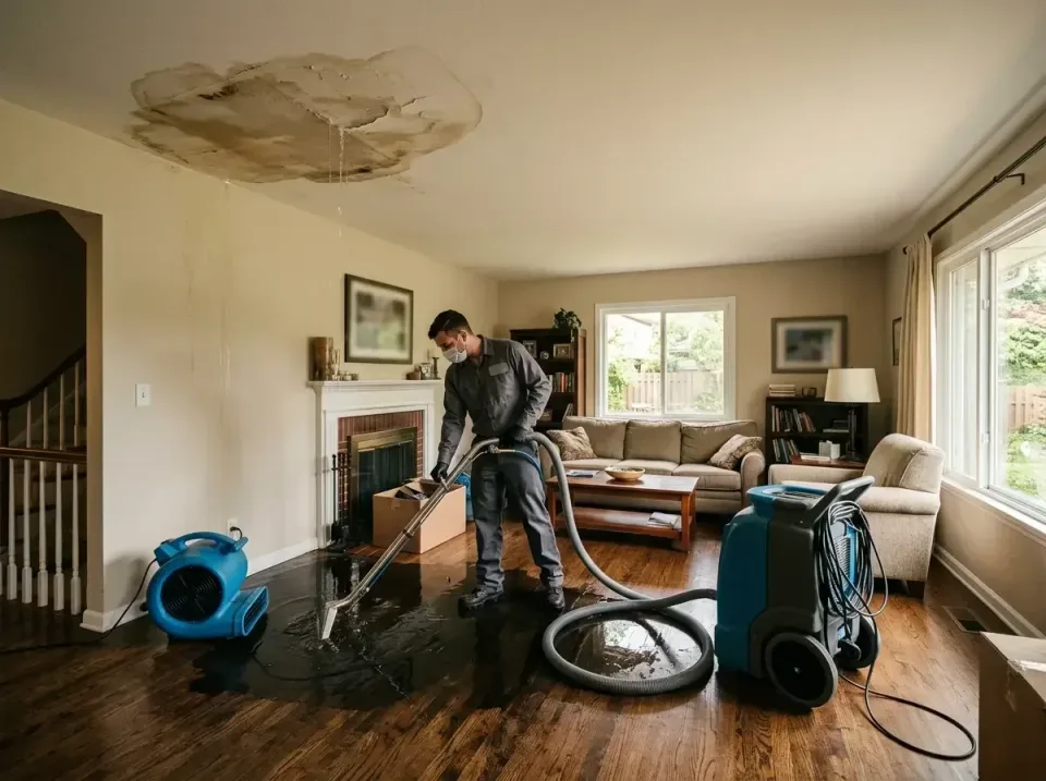 attic-pipe-burst-ceiling-drip-008 — frequently asked questions, Water Damage Restoration & Carpet Care in Desert Hot Springs…